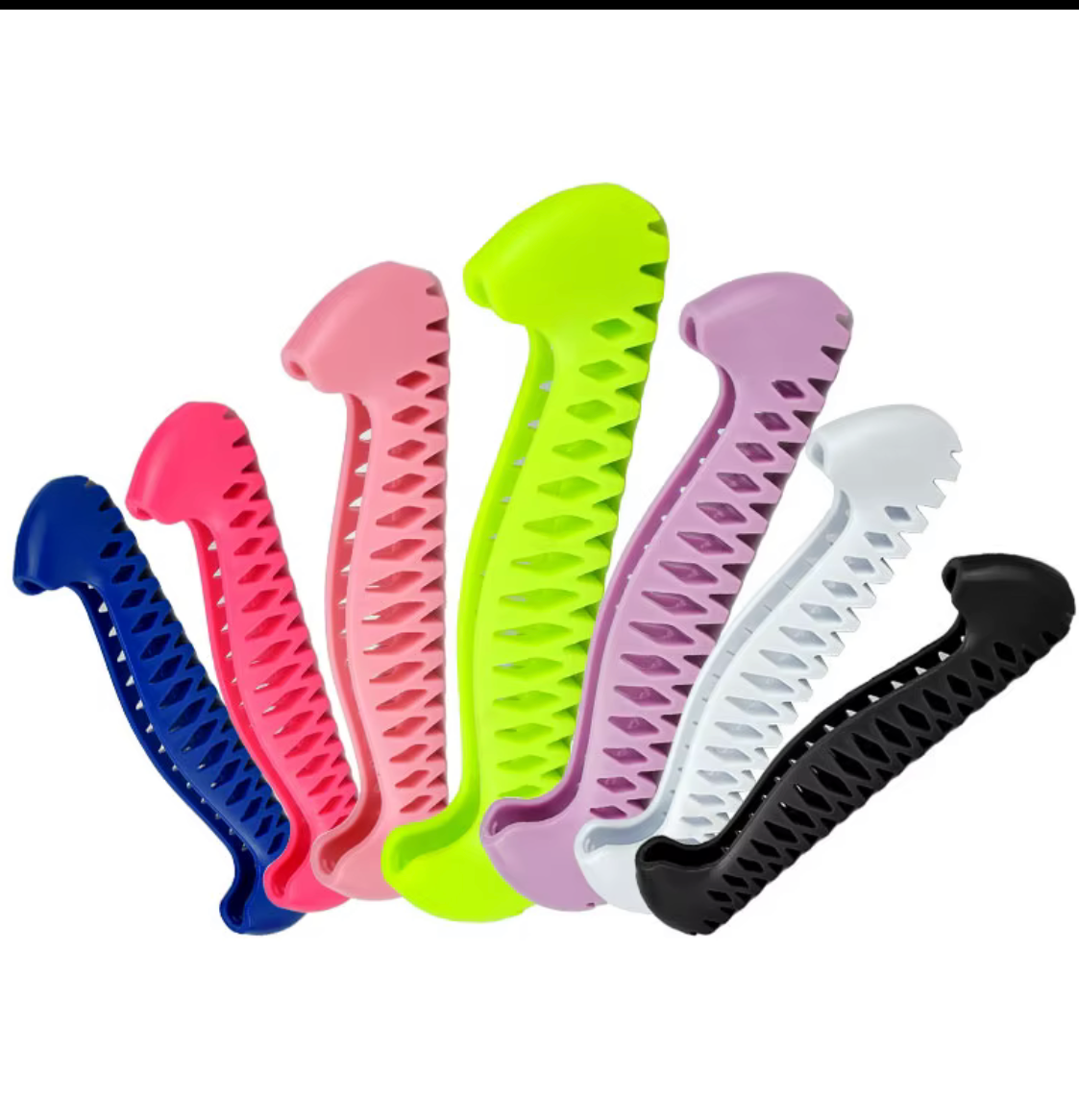 Flexible TPU figure skate blade guards